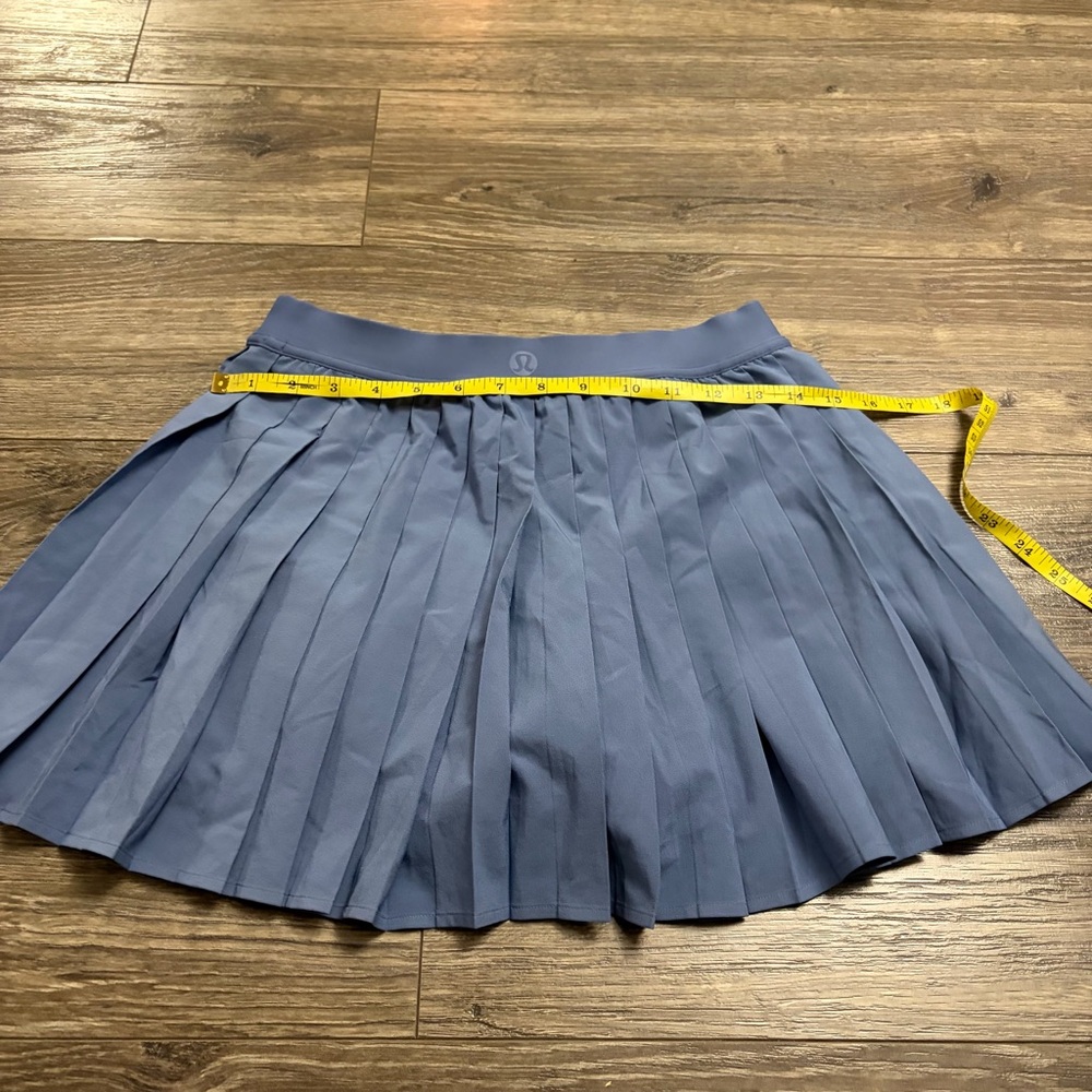 NWOT Lululemon High-Rise Pleated Tennis Skirt *14” (Oasis Blue) Size 6 - Picture 7 of 8